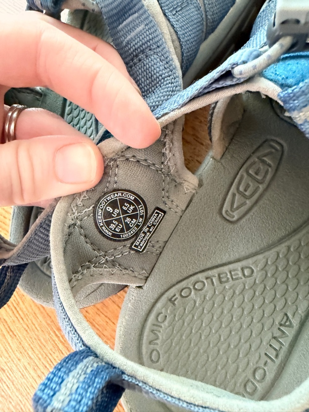 KEEN Blue Waterproof Newport Sandals - Picture 5 of 5